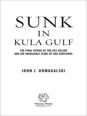 cover image of Sunk in Kula Gulf